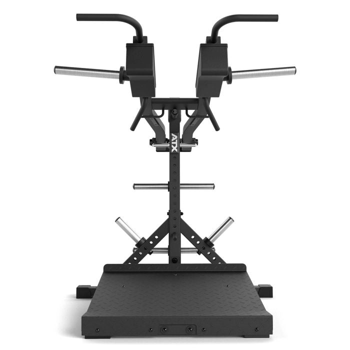 ATX® Lever Arm Squat Pro - Viking Press Hantelscheiben Frontansicht