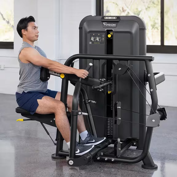 Seated rowing machine – Vision Fitness Keystone
