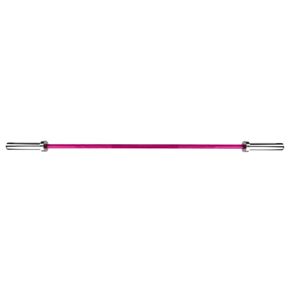 Technik Bar 7,5 kg - Pink - extra leichte Aluminium Hantel Gesamtansicht