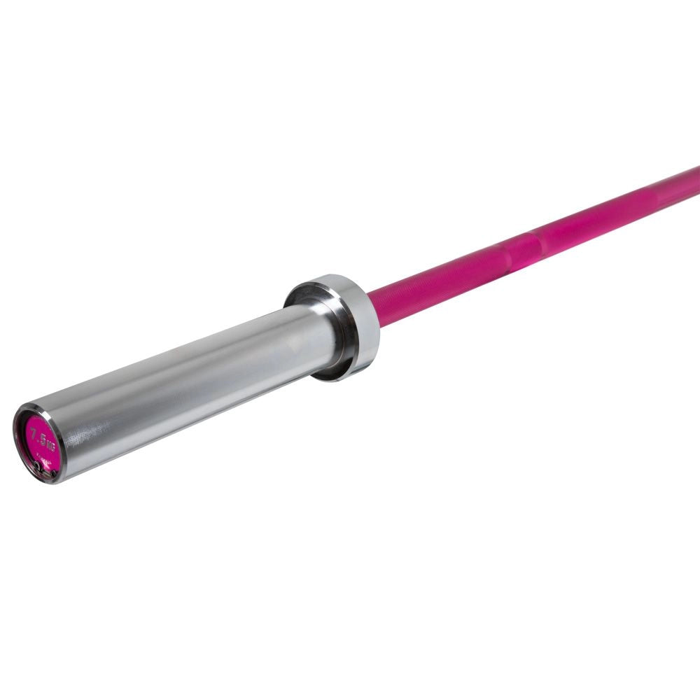 Technik Bar 7,5 kg - Pink - extra leichte Aluminium Hantel Image 1
